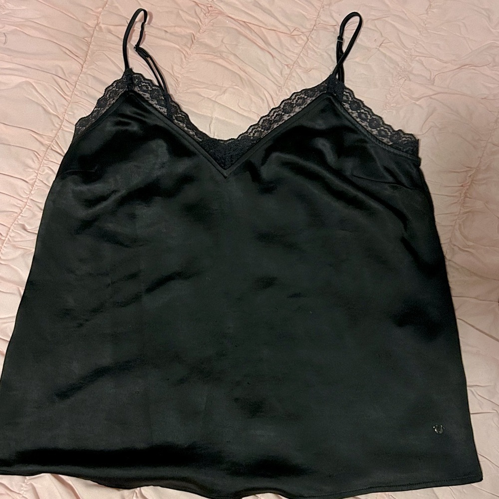 True Religion Black Camisole Shirt Top​